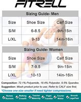 Chaussettes de compression tricotées pour femmes et hommes 20-30 mmHg, soutien de la circulation, motif uni, hauteur genou, ODM, 72,1 % polyamide, 18,4 % polyester