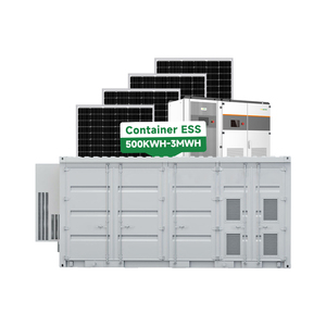 Conteneur de stockage d'énergie au lithium-ion de 50 kWh, 60 kWh, 100 kWh, 200 kWh, 1 MWh, système solaire hybride BESS, durée de vie de 6000 cycles, 10 ans - Product Image 3