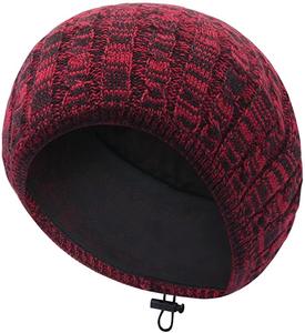 Béret scintillant en acrylique, 12 couleurs, béret en tricot côtelé, doublure, bonnet, couvre-chef, vente en gros - Product Image 3