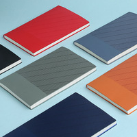 Carnet de notes promotionnel PQ A5 avec couverture rigide, coffret cadeau, agenda avec logo personnalisé