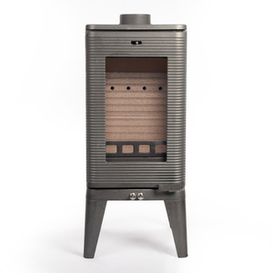 <span class=keywords><strong>Poêle</strong></span> <span class=keywords><strong>à</strong></span> <span class=keywords><strong>bois</strong></span>. Doublure écologique. Cheminée en fonte. - Product Image 1