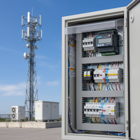 Compteur d'énergie programmable triphasé sans fil LoRa avec écran LCD, montage sur rail DIN, solutions IoT pour bâtiments intelligents, précision 0,5S, 8000A