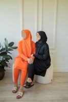 Burkini de bain musulman personnalisé pour femme, maillot de bain islamique, grandes tailles, tenue de bain modeste pour femme