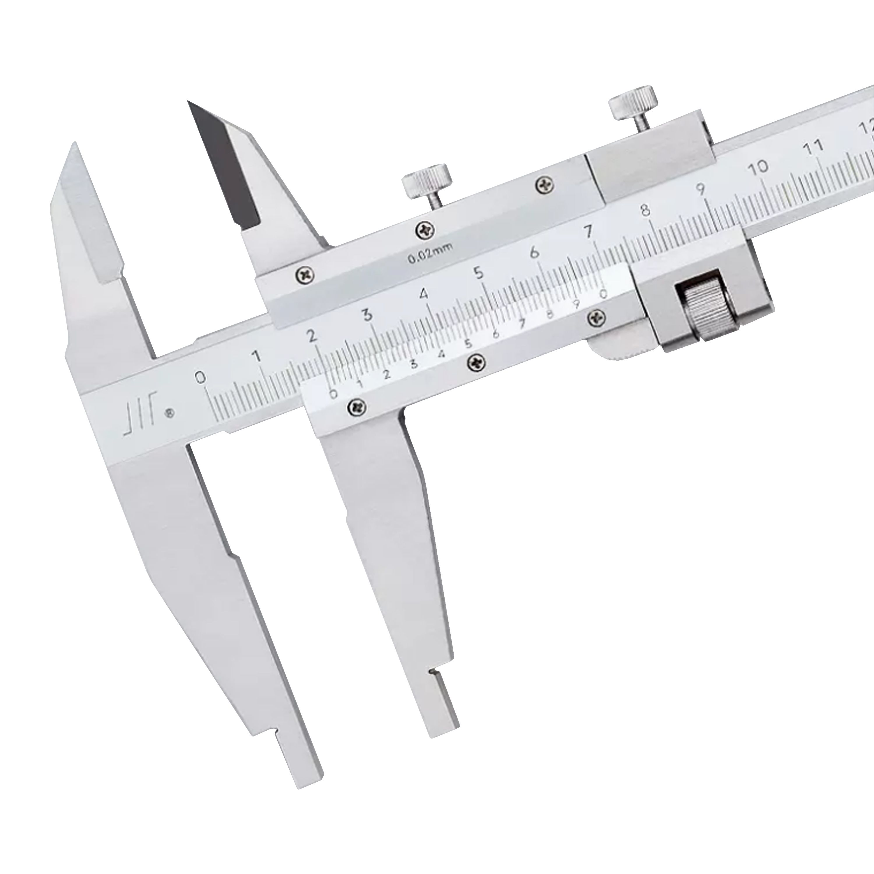Инструмент для точного измерения внутренних и внешних диаметров, штангенциркуль с нониусом из углеродистой нержавеющей стали