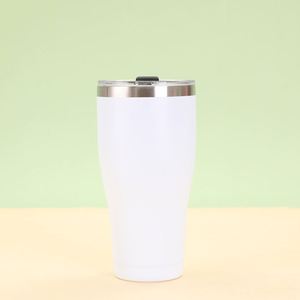 Vaso Térmico Curvo de 20oz con Recubrimiento en Polvo Degradado, Doble Pared, Aislamiento al Vacío, con Tapa Desmontable 2 en 1 - Product Image 2