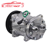 Compresseur de climatisation 24V pour camion Iveco, Eurocargo, New Holland, Hitachi, Kobelco 7H15 1A 98462948 WXTK212