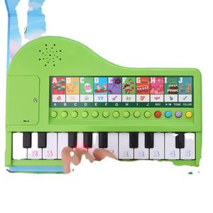 Mini clavier vert <span class=keywords><strong>populaire</strong></span> s'allume coloré suivre jouer <span class=keywords><strong>livre</strong></span> de piano électronique pour les enfants apprentissage précoce - Product Image 1