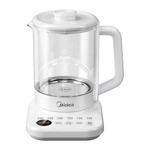 Midea Smart Cooker 1.5L Electric Kettle Stainless Steel Base Multifunction <b>Tea</b> <b>Maker</b> For Home Office Use - Product Image 1