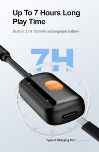 Receptor Transmisor Bluetooth Inalámbrico <span class=keywords><strong>de</strong></span> Larga Duración HG, Conversor <span class=keywords><strong>de</strong></span> <span class=keywords><strong>Audio</strong></span> Bluetooth para Avión - Product Image 5