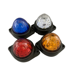 Offre Spéciale 12-24V Heavy Duty Forme Ronde Pastèque Clair LED <span class=keywords><strong>Feux</strong></span> <span class=keywords><strong>de</strong></span> Position Latéraux Nouvelle Condition Feu <span class=keywords><strong>de</strong></span> Dégagement Accessoires <span class=keywords><strong>De</strong></span> Voiture - Product Image 1