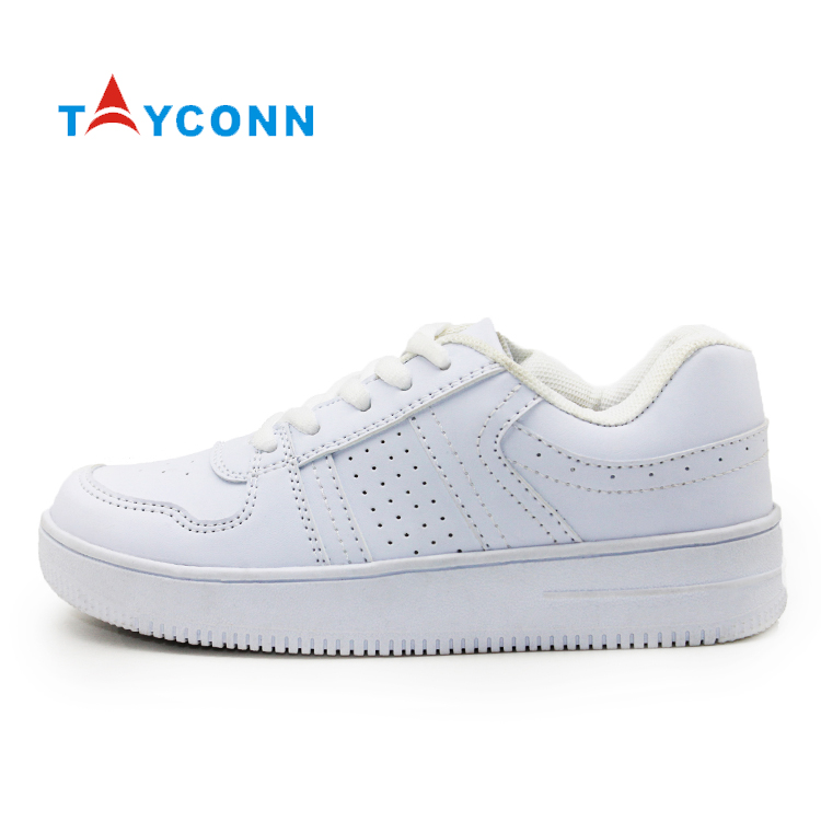 Унисекс, Детская униформа, обувь для тренировок для мальчиков, детские белые кроссовки на шнуровке