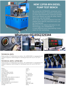 เครื่องทดสอบและปรับเทียบปั๊มหัวฉีดดีเซล 12PSB 12-24V รับประกัน 1 ปี สำหรับรถบรรทุก USB OBD2 11kw ระบบไฟฟ้า Dxm - Product Image 5