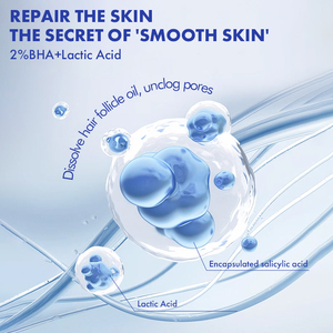 각질 제거는 피부 홍조 감소 BHA 2% 살리실산 여드름 및 오픈 모공 세럼 블랙헤드 리무버 세럼 - Product Image 4