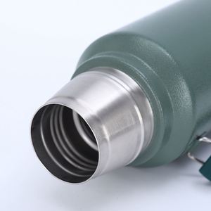 Personalized 1000ml 1400ml Outdoor Travel Beverage Drink Water Bottle Wide Mouth Insulated Stainless Steel Thermos Vacuum Flask - Product Image 6