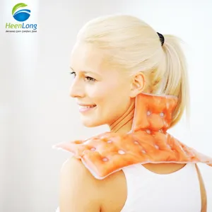 Latest relieve body pain and make the body comfortable reusable click heat neck pack