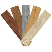 Décoration de la maison Carreaux de vinyle autocollants pour revêtement de sol LVT Planche de vinyle de luxe