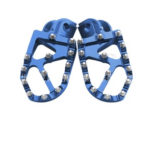 Pedales con púas CNC antideslizantes para KTM SX EXC XC TC TE, modificación de motocicleta, azul, naranja - Product Image 2