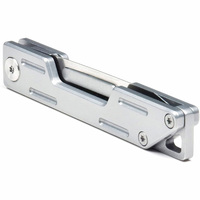 Couteau pliant portable avec lame en acier au carbone et manche en acier inoxydable, scalpel pliant avec 10 lames remplaçables