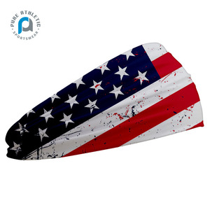 PURE Junk Flags New Design Wholesale Elastic <strong>Sport</strong> <strong>Headband</strong> Men for Running Mens <strong>Headband</strong> - Product Image 2