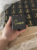 Boîte à bijoux de luxe personnalisée avec logo, sac cadeau, boîte à collier, emballage avec tiroir coulissant, boîte en papier avec doublure en éponge, boîte à bijoux recyclable
