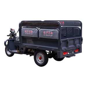 Triciclo Eléctrico <span class=keywords><strong>de</strong></span> Carga <span class=keywords><strong>de</strong></span> 60V 1200W con Plataforma Abierta, Vehículo Utilitario para <span class=keywords><strong>Transporte</strong></span> Familiar - Product Image 4