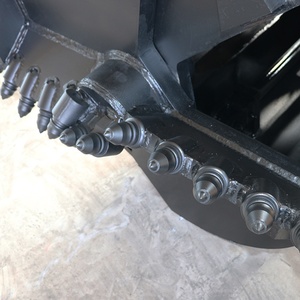 Cucharón de perforación de 200*200 con dientes para roca, piezas de maquinaria de construcción para equipos de perforación rotatoria - Product Image 6