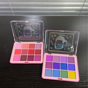 Paleta <span class=keywords><strong>de</strong></span> sombras <span class=keywords><strong>de</strong></span> ojos <span class=keywords><strong>de</strong></span> 12 colores, set <span class=keywords><strong>de</strong></span> <span class=keywords><strong>maquillaje</strong></span> para niños, venta al por mayor, 12 unidades/caja, 4 tipos - Product Image 6