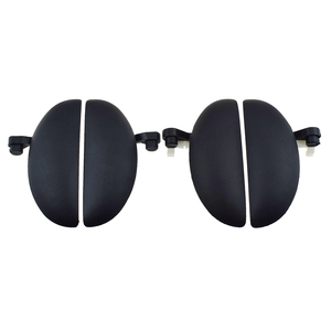 Maniglia esterna per portiera auto anteriore o posteriore, sinistra o destra, per Citroen C1, Peugeot 107, Toyota <span class=keywords><strong>Aygo</strong></span> 1.0 1.4 2005-2014, nero opaco - Product Image 6