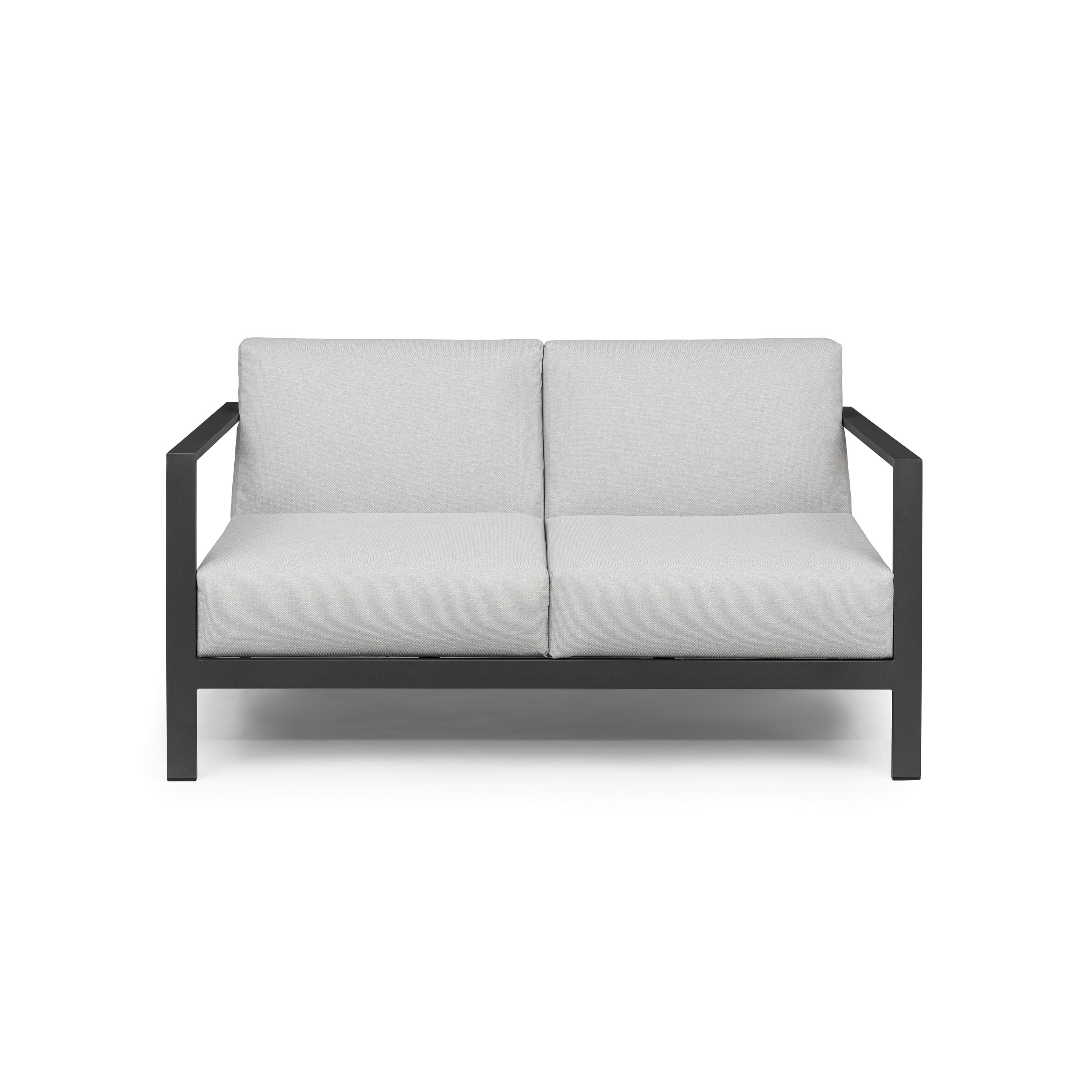 simple design loveseat outdoor sofa chair outdoor furniture aluminum garden sofa chairs