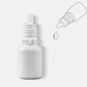 Wit Kleine Lege 5Ml 10Ml Ronde Plastic Liquid Eye Geneeskunde Druppels Verpakking Container 5cc Aseptische Eye Dropper Fles uit China