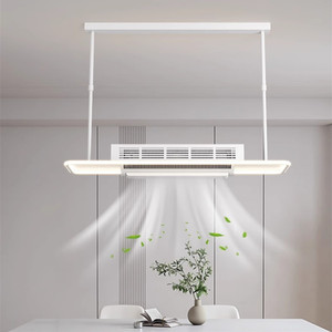 Đèn quạt không cánh hai mục đích mới cho cả sưởi ấm và làm mát, đèn phòng khách, phòng ngủ và phòng ăn - Product Image 5