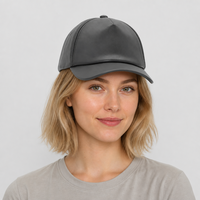 Casquette de baseball unisexe ajustable en denim polyester/coton respirant et imperméable à imprimé animal, nouveau design 2026