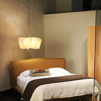 Lustre de Restaurant de Lampe Artistique de Style Nordique Lustre de Salon Wabi-sabi Lustre Blanc