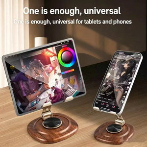 Support de téléphone de bureau rotatif et amortissant durable, universel pour smartphone et tablette - Product Image 4