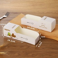 Boîtes d'emballage jetables de qualité alimentaire en papier kraft écologique de luxe pour maïs chiens boulangerie hamburgers pique-nique