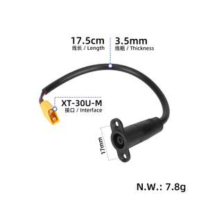 Adaptateur de port de charge vers connecteur XT30 pour trottinette électrique Kukirin G2 Pro G2 Max, câble de charge XT30 - Product Image 2