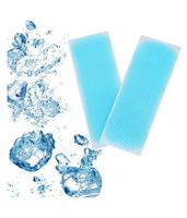 Patch de gel rafraîchissant OEM ODM Marque RK, certifié CE, hydrogel pour la tête, réduction de la fièvre, effet glace, pour bébés et adultes, contre les coups de chaleur estivaux