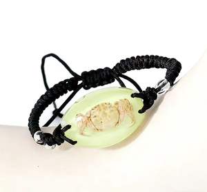 <span class=keywords><strong>Bracelet</strong></span> en corde de macramé fait main LC202512248, cordon tressé, <span class=keywords><strong>bijoux</strong></span>, fossiles d'ambre, insectes, pour hommes et femmes - Product Image 6