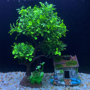 Plante artificielle en plastique pour <span class=keywords><strong>Aquarium</strong></span>, nouveau Design de haute qualité, Base de poissons, décoration pour <span class=keywords><strong>Aquarium</strong></span>, prix exceptionnel, offre spéciale - Product Image 5