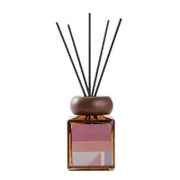 Usine Best-seller Circulaire Vide 50ml Bouteille En Verre 200ml Reed Diffuseur Bouteille