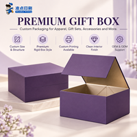 Coffret Cadeau Personnalisé de Bougies Cosmétiques et Bijoux, Boîtes Rigides en Carton Ondulé de Luxe Moderne à Fermeture Magnétique pour Petites Entreprises
