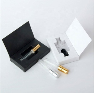 <b>10ml</b> Perfume Spray <b>Bottle</b> With Paper Box Packing White Card Paper Black Card Paper Glass Perfume <b>Bottle</b> - Product Image 5