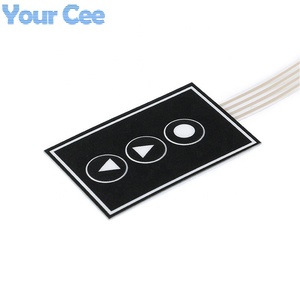 Màng chuyển đổi 1*3 Phím Ma Trận Bàn phím màn hình chuyển đổi bàn phím bảng điều khiển 1x3 mạch tích hợp 3key 3 phím - Product Image 4