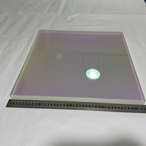 Desconto de Fábrica, Suporte OEM Personalizável, Janela de Quartzo Fundido Duplo AR 425x425x22 800nm, Lente Óptica Infravermelha 99% - Product Image 5