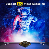 G96 Max A13 Android 13 TV Box RK3528 Quad Core 4GB+128GB WiFi 6 AV1 8K IPTV NF OTT Pemutar Media Streaming