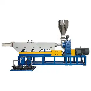 PE PP Film Waste Plastic Crusher Double Stage Recycling Pelletizing Machine