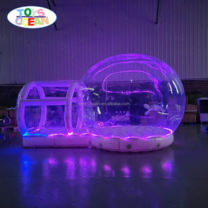 Usine personnalisée vente chaude style ballon bulle tente fête gonflable rebondissant bulle maison dôme transparent - Product Image 4