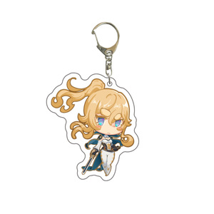 Llavero personalizado de dibujos animados, accesorios colgantes de Anime, <span class=keywords><strong>Genshin</strong></span> Keying, acrílico de impacto, venta al por mayor - Product Image 6