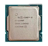 El mejor precio, nuevo CPU para Intel Core I5 11400F 2,6 GHz, procesador de CPU de seis núcleos y doce hilos L3 = 12M 65W sin ventilador