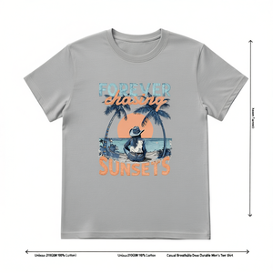 T-Shirt Unisex 210GSM 100% Cotone, Maglietta Casual Traspirante e Resistente per Uomo - Product Image 2